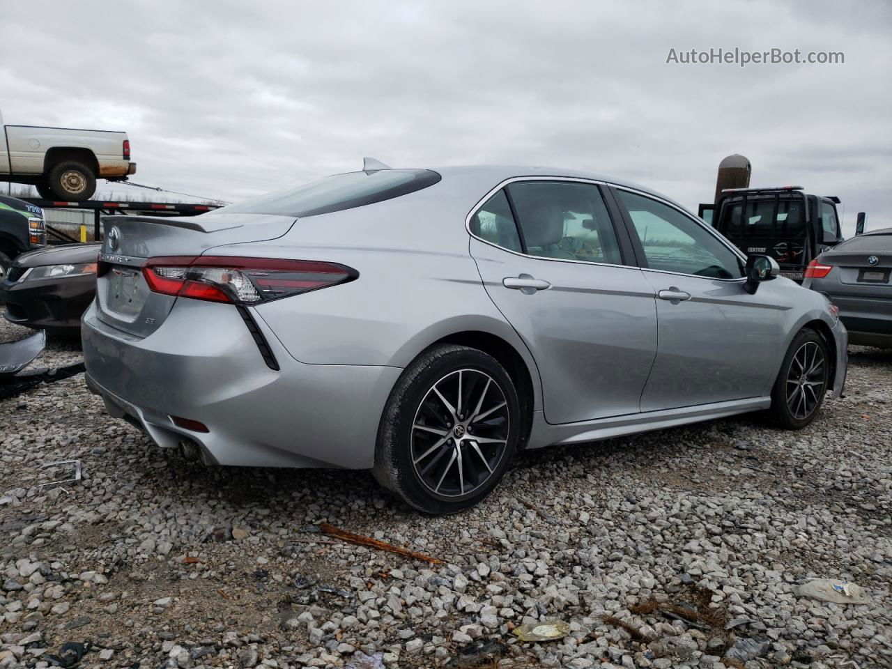 2021 Toyota Camry Se Silver vin: 4T1G11AK1MU582296