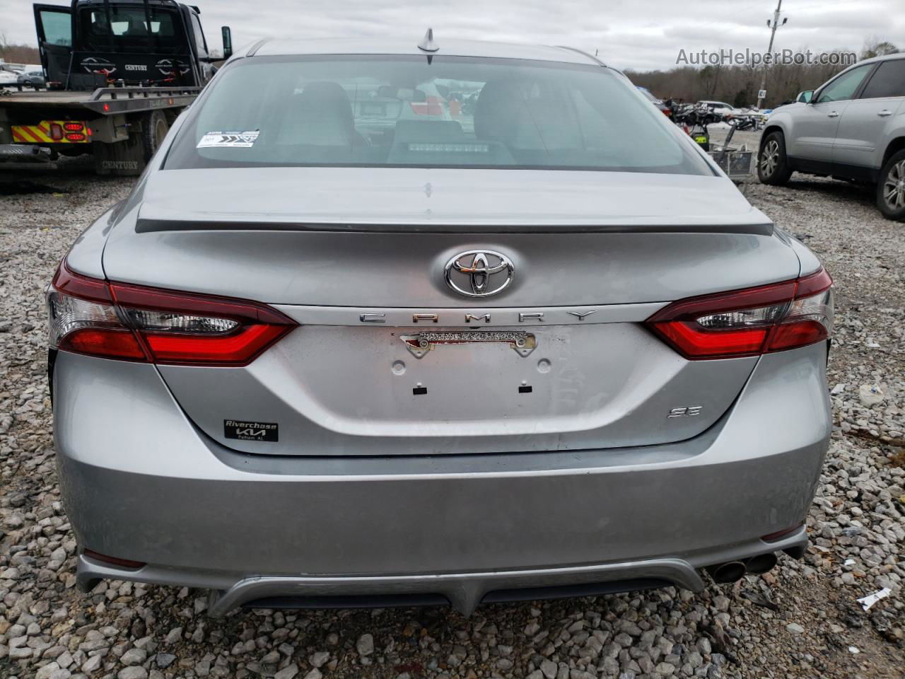 2021 Toyota Camry Se Silver vin: 4T1G11AK1MU582296