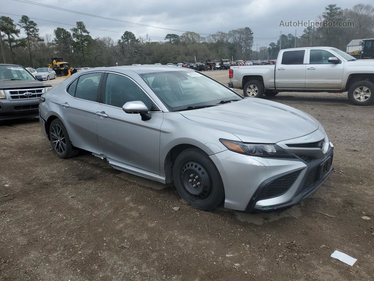 2021 Toyota Camry Se Silver vin: 4T1G11AK1MU585103