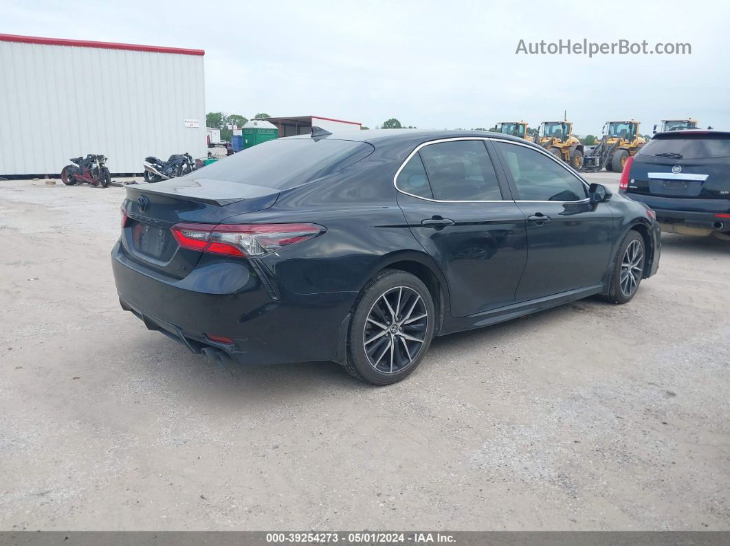 2021 Toyota Camry Se Black vin: 4T1G11AK2MU436795