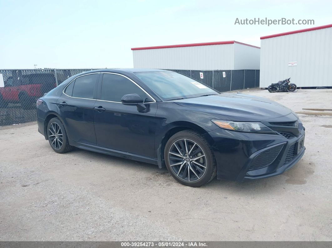 2021 Toyota Camry Se Black vin: 4T1G11AK2MU436795