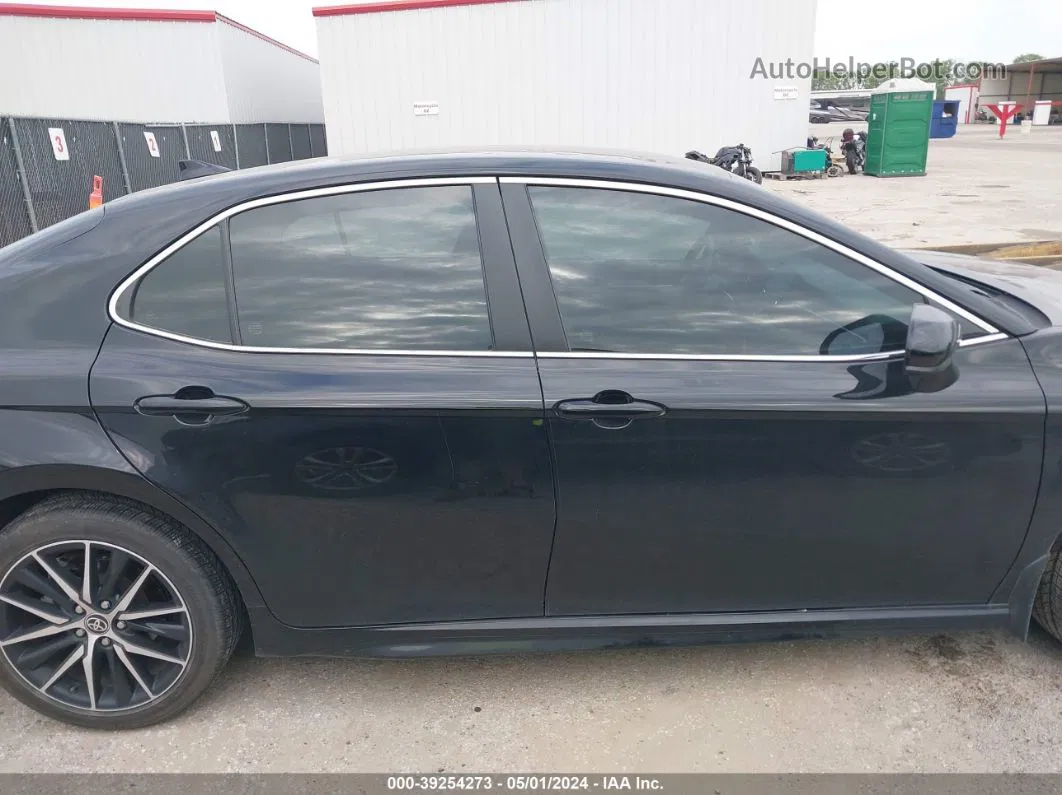 2021 Toyota Camry Se Black vin: 4T1G11AK2MU436795