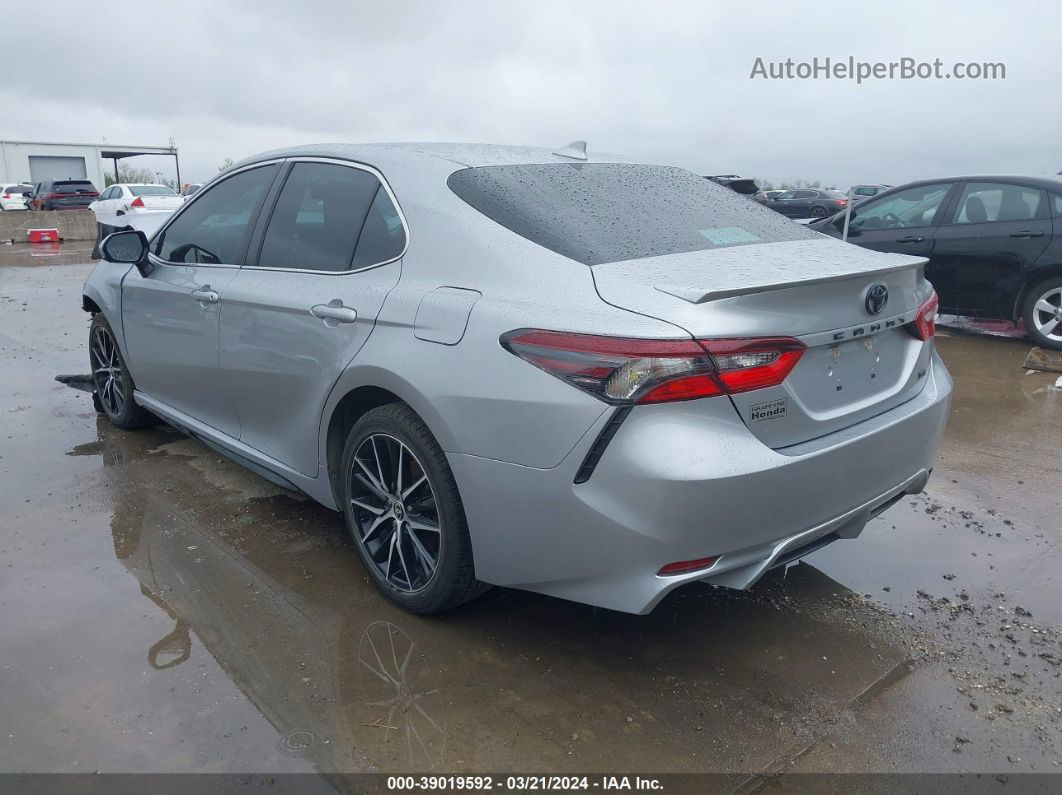 2021 Toyota Camry Se Silver vin: 4T1G11AK2MU440457