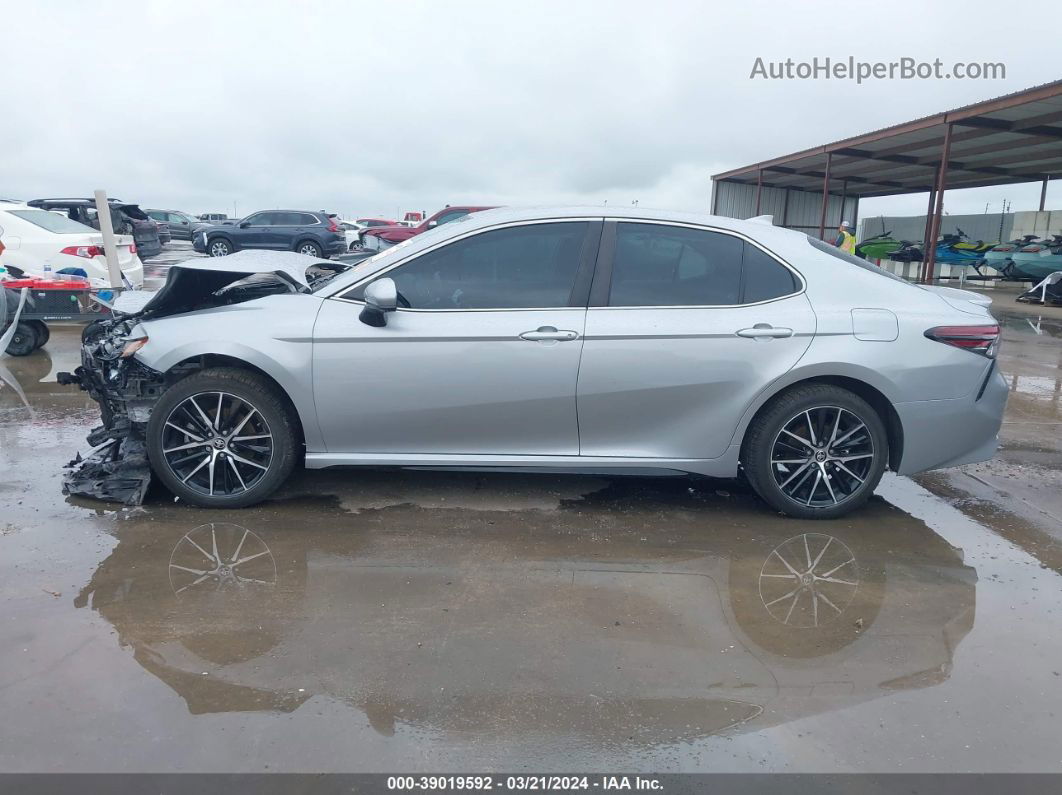 2021 Toyota Camry Se Silver vin: 4T1G11AK2MU440457