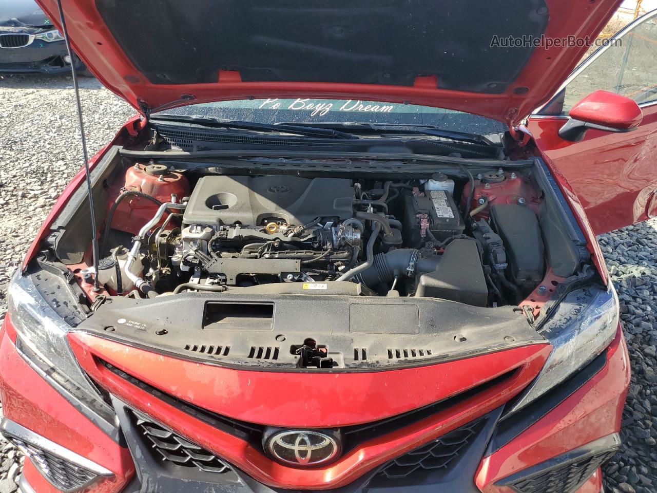 2021 Toyota Camry Se Красный vin: 4T1G11AK2MU444671