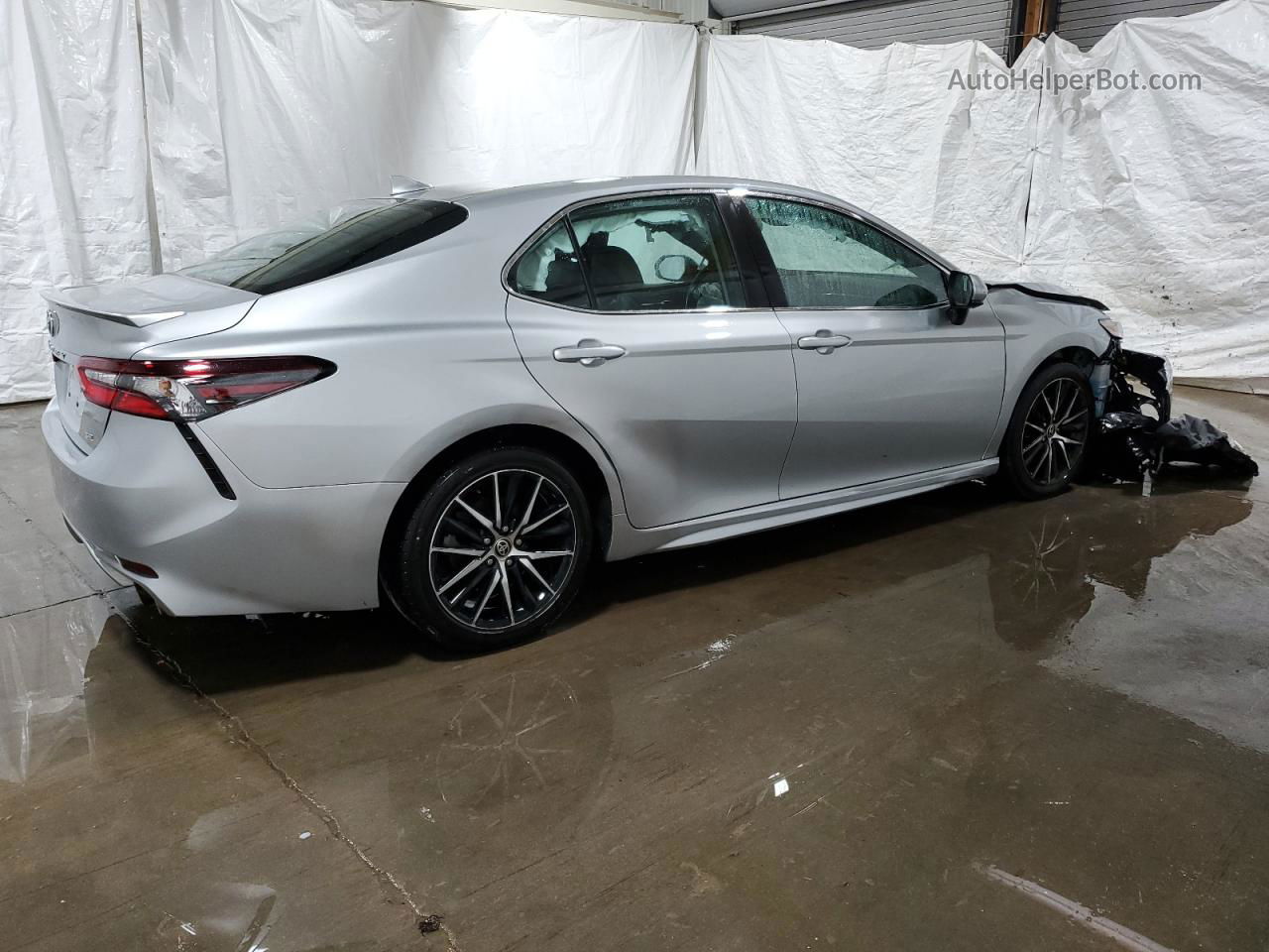 2021 Toyota Camry Se Silver vin: 4T1G11AK2MU468999