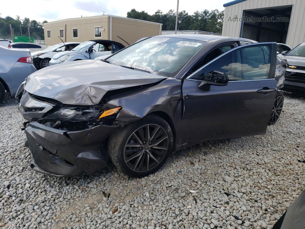 2021 Toyota Camry Se Gray vin: 4T1G11AK2MU482269