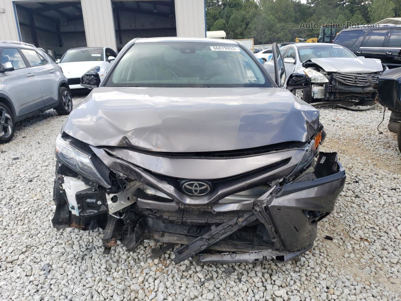 2021 Toyota Camry Se Gray vin: 4T1G11AK2MU482269