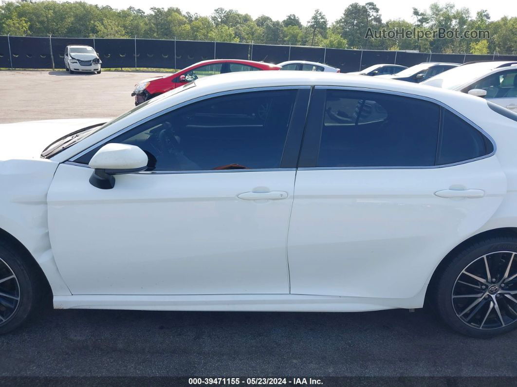 2021 Toyota Camry Se White vin: 4T1G11AK2MU566964