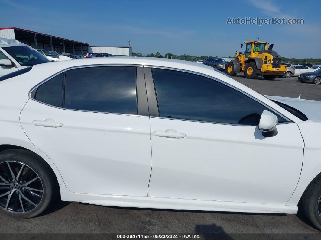 2021 Toyota Camry Se Белый vin: 4T1G11AK2MU566964