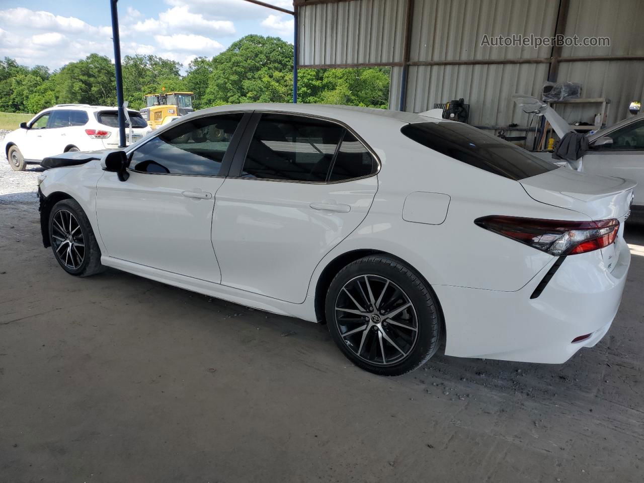 2021 Toyota Camry Se White vin: 4T1G11AK2MU602832