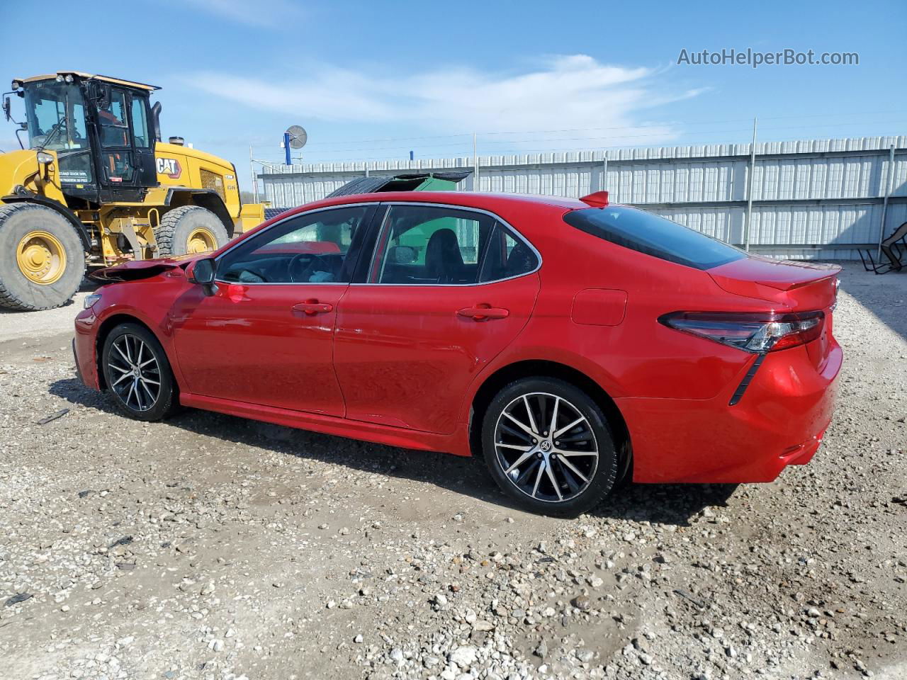 2021 Toyota Camry Se Red vin: 4T1G11AK3MU413641