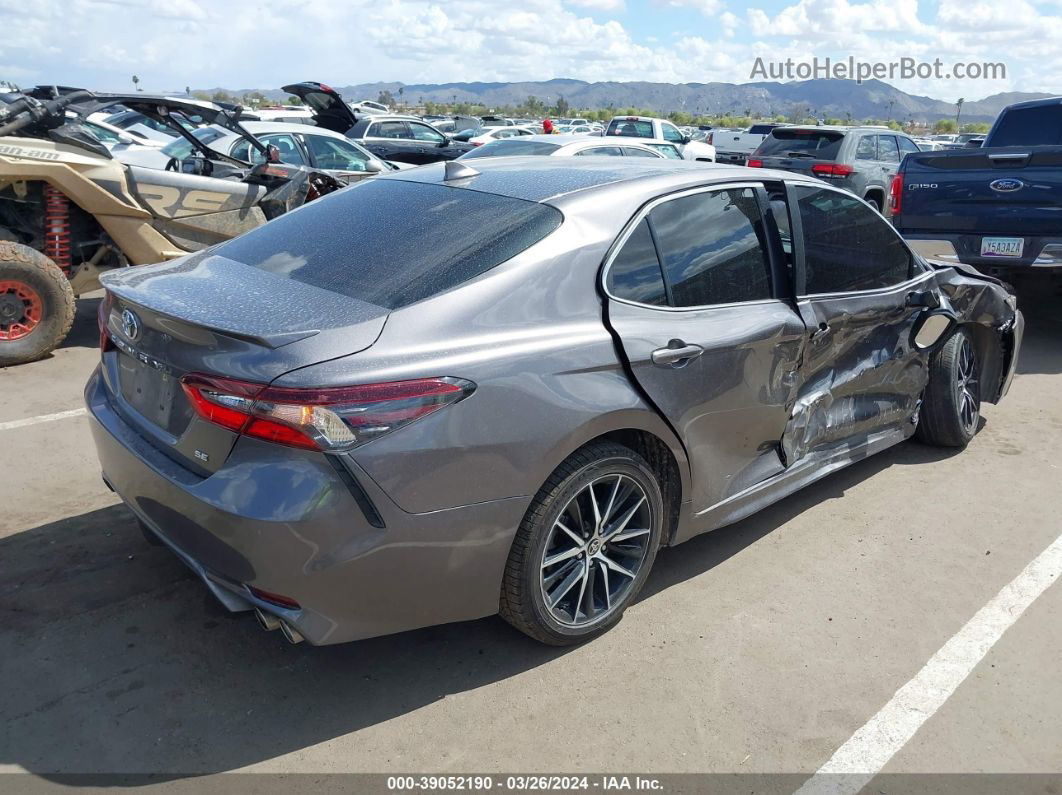 2021 Toyota Camry Se Gray vin: 4T1G11AK3MU446770