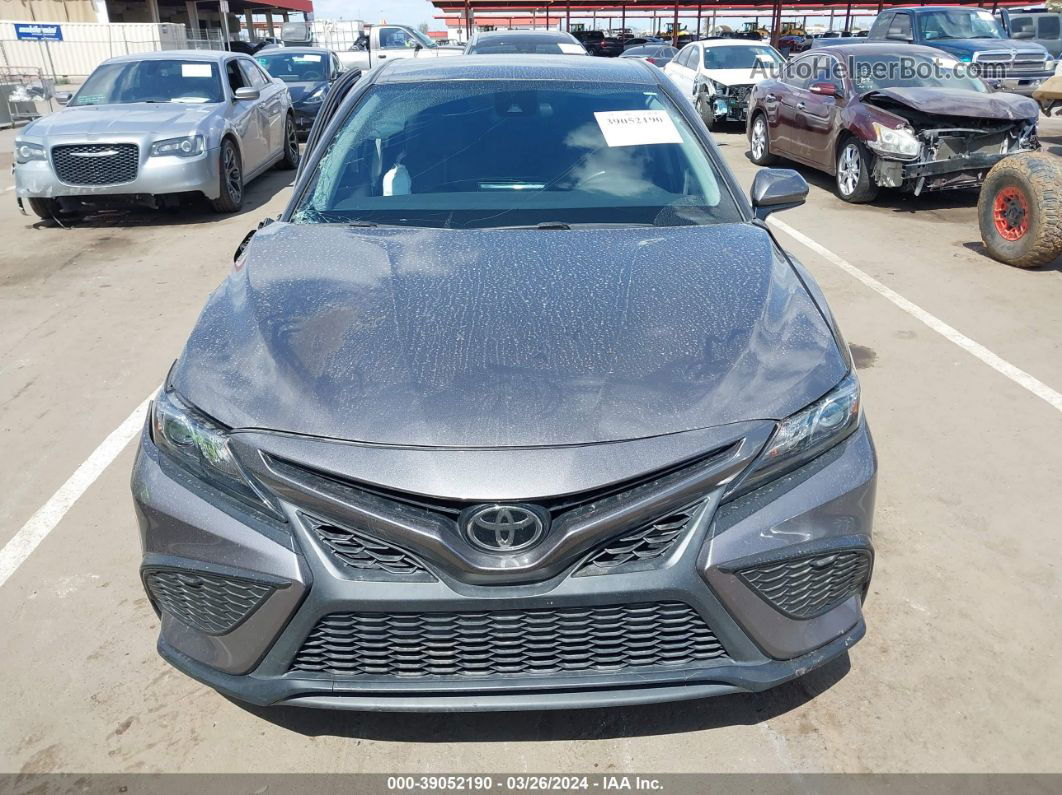 2021 Toyota Camry Se Gray vin: 4T1G11AK3MU446770