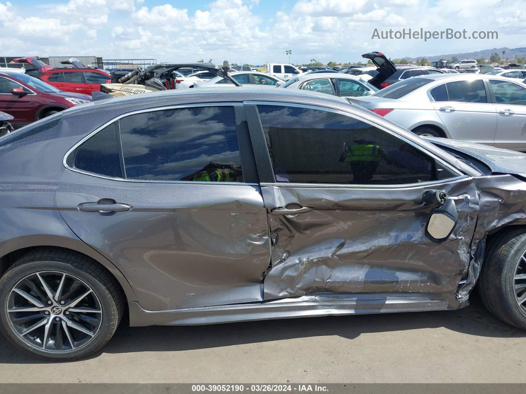 2021 Toyota Camry Se Gray vin: 4T1G11AK3MU446770