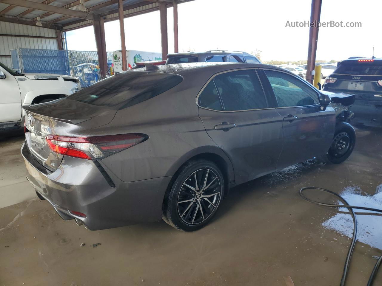 2021 Toyota Camry Se Gray vin: 4T1G11AK3MU451337