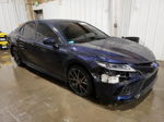 2021 Toyota Camry Se Blue vin: 4T1G11AK3MU477274