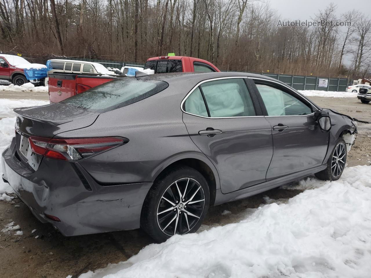 2021 Toyota Camry Se Black vin: 4T1G11AK3MU488162