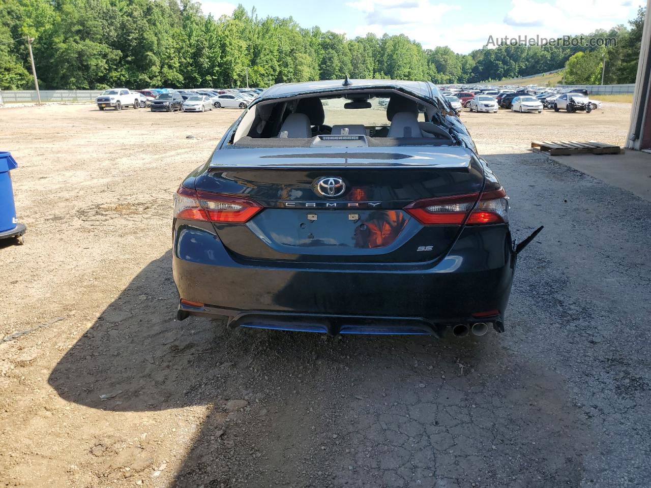 2021 Toyota Camry Se Black vin: 4T1G11AK3MU522228