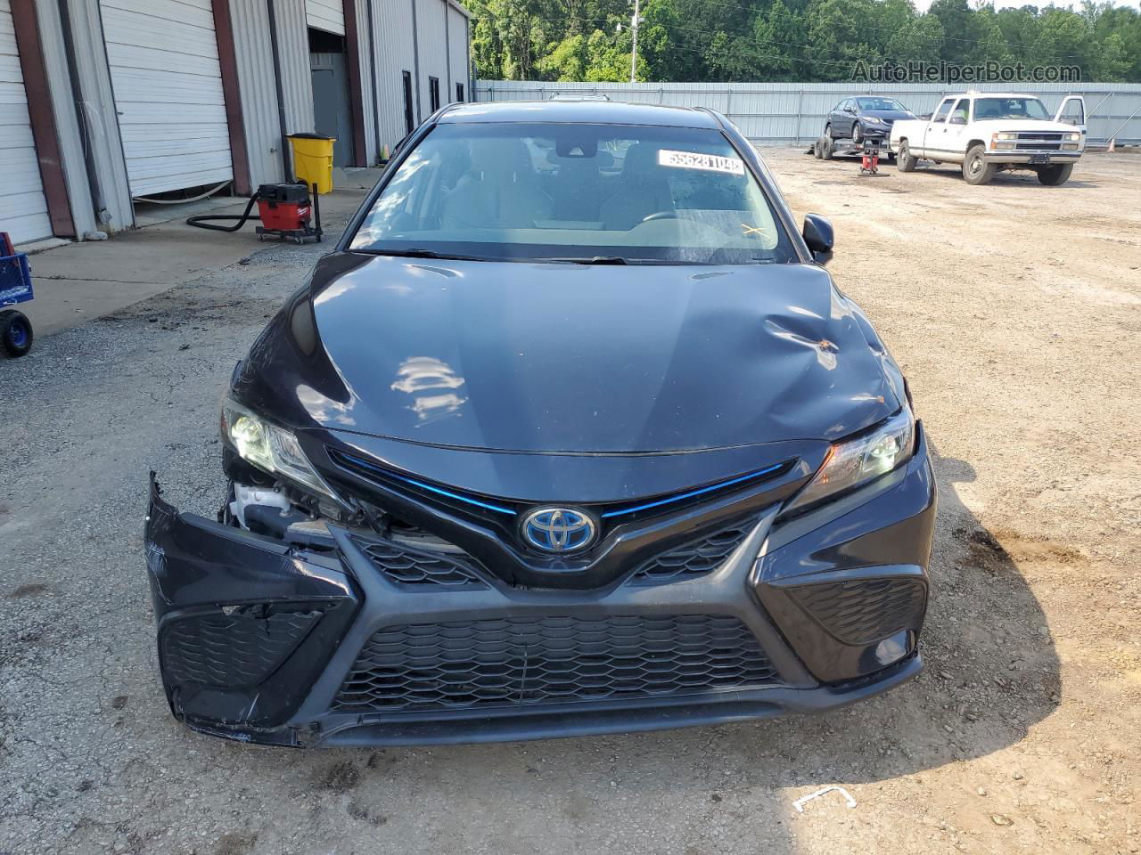 2021 Toyota Camry Se Black vin: 4T1G11AK3MU522228