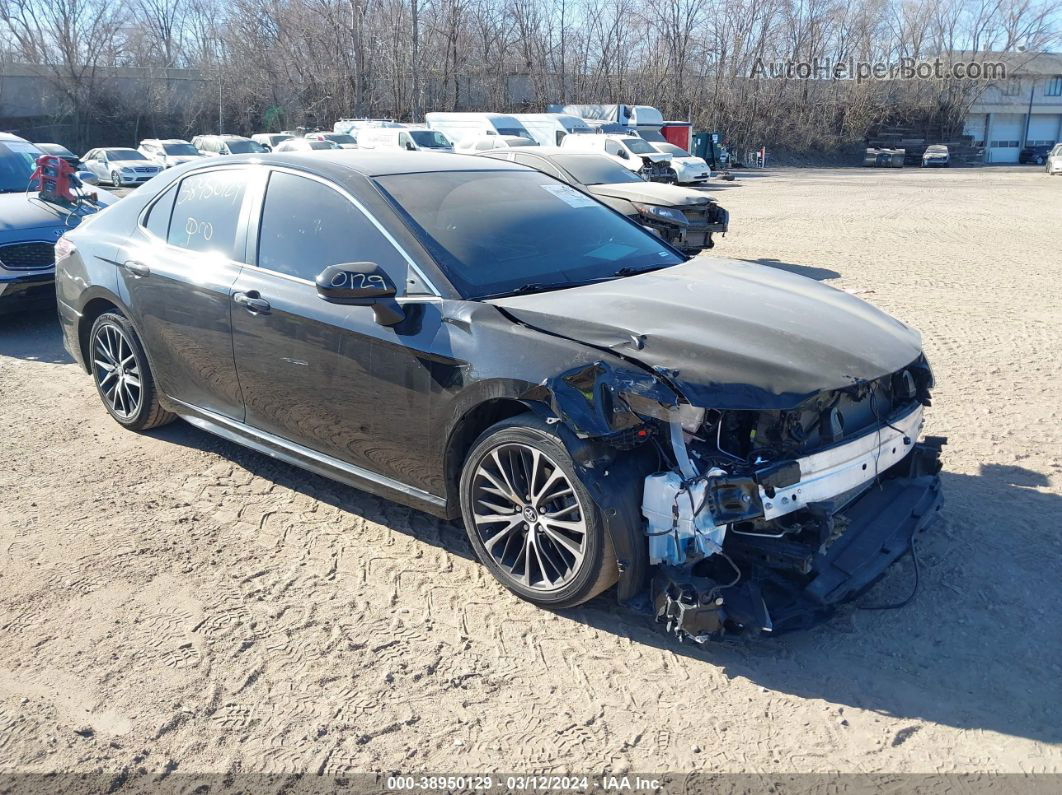 2021 Toyota Camry Se Black vin: 4T1G11AK3MU549669