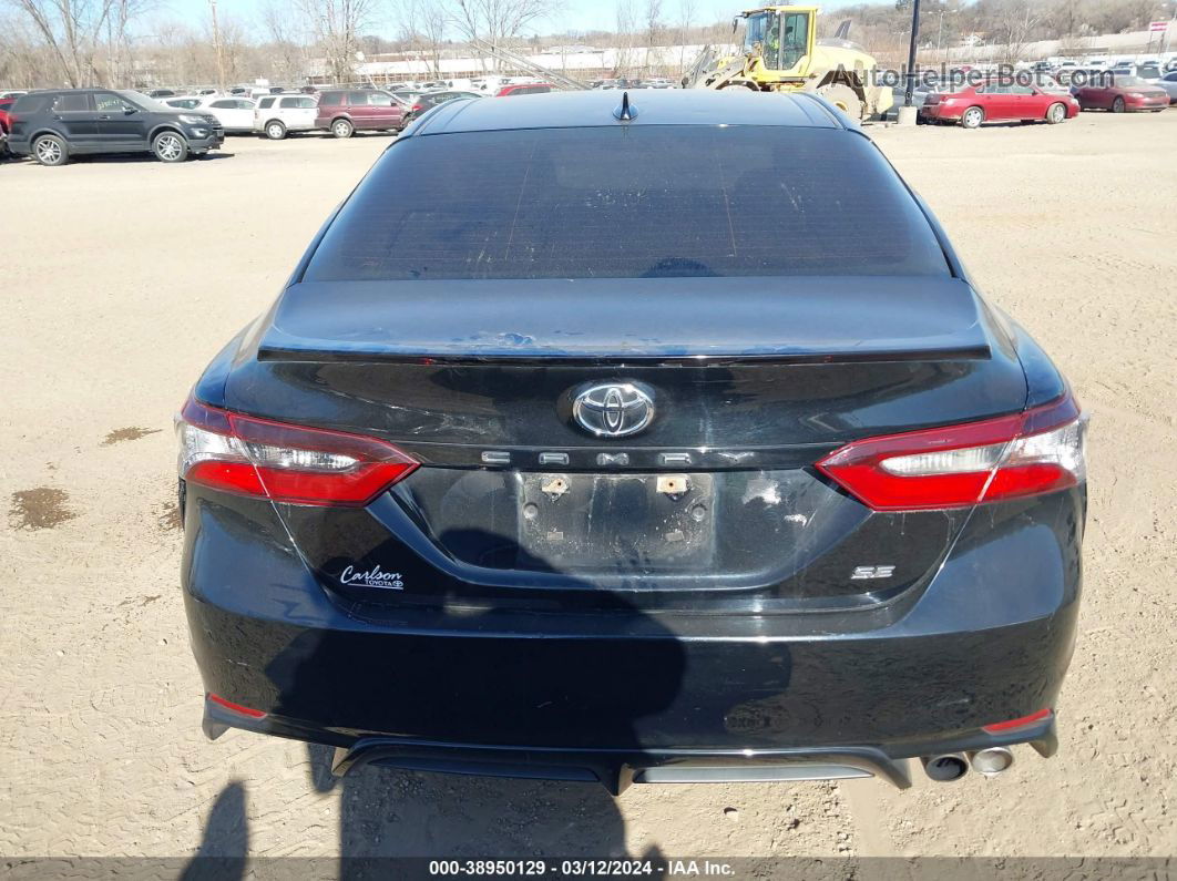 2021 Toyota Camry Se Black vin: 4T1G11AK3MU549669