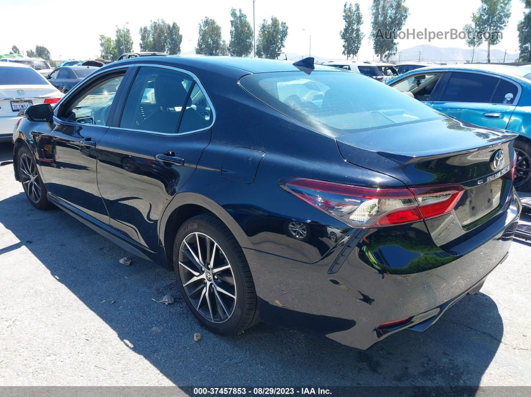 2021 Toyota Camry Se Black vin: 4T1G11AK3MU567718