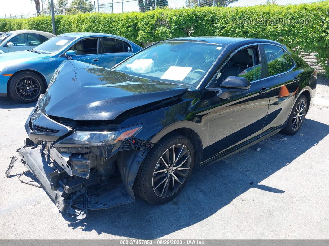 2021 Toyota Camry Se Black vin: 4T1G11AK3MU567718