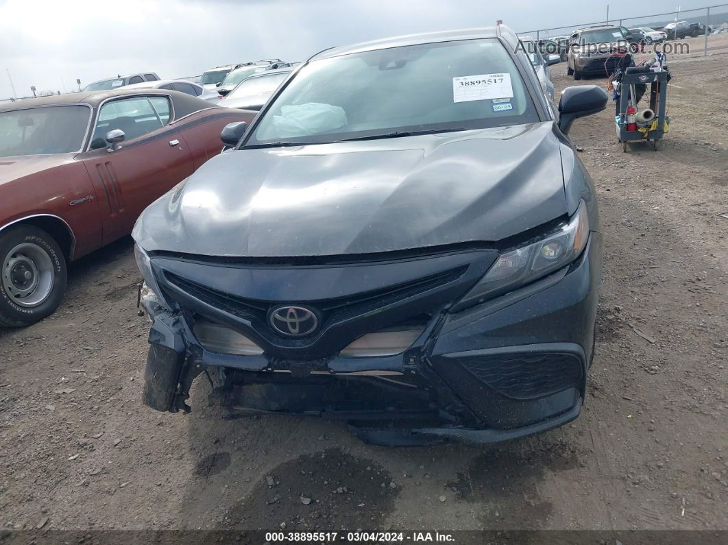 2021 Toyota Camry Se Черный vin: 4T1G11AK3MU597267