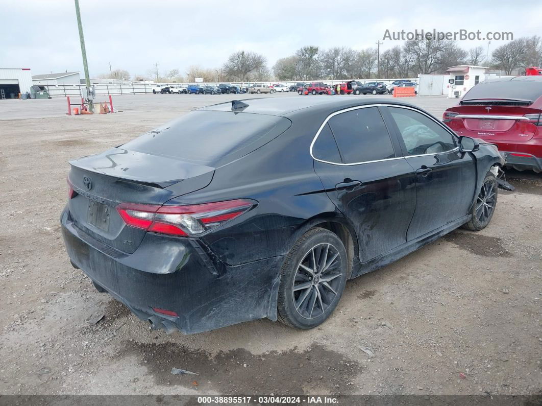 2021 Toyota Camry Se Черный vin: 4T1G11AK3MU597267