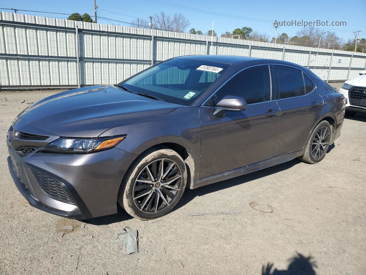 2021 Toyota Camry Se Gray vin: 4T1G11AK3MU597611