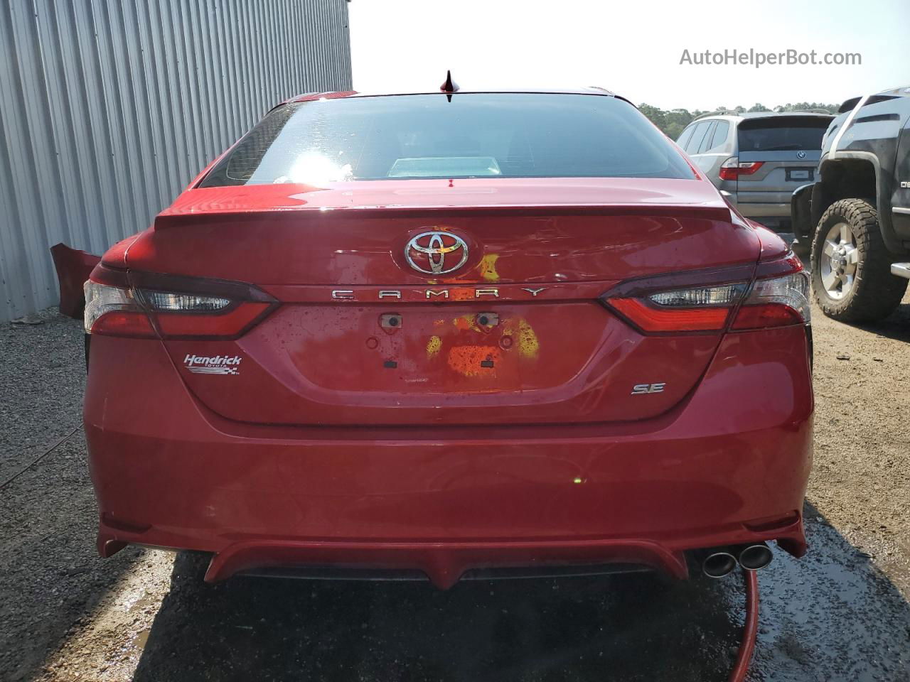 2021 Toyota Camry Se Red vin: 4T1G11AK4MU404219