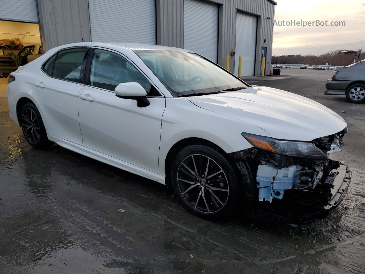 2021 Toyota Camry Se White vin: 4T1G11AK4MU446051