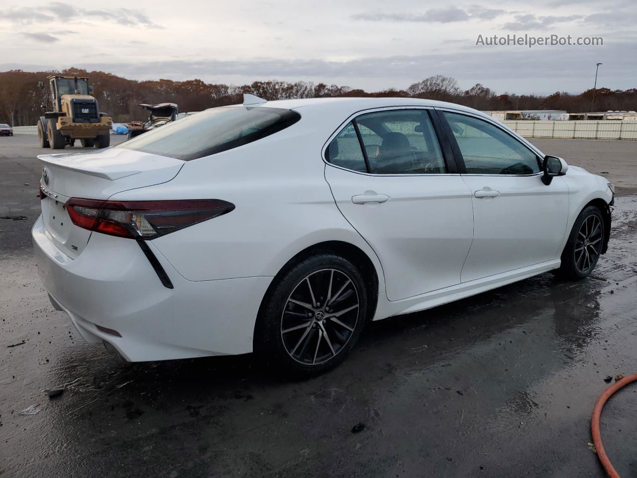 2021 Toyota Camry Se White vin: 4T1G11AK4MU446051