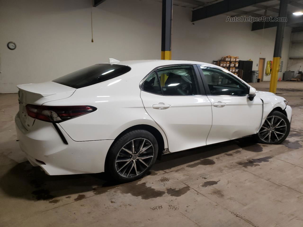 2021 Toyota Camry Se White vin: 4T1G11AK4MU476893