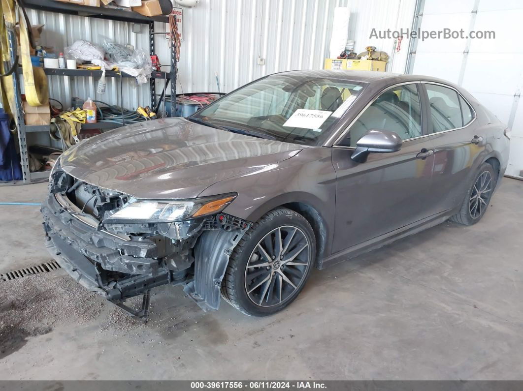 2021 Toyota Camry Se Gray vin: 4T1G11AK4MU491006