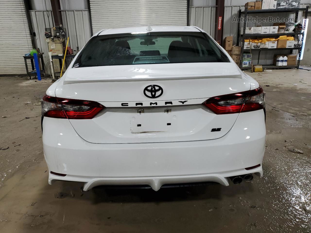 2021 Toyota Camry Se White vin: 4T1G11AK4MU545131