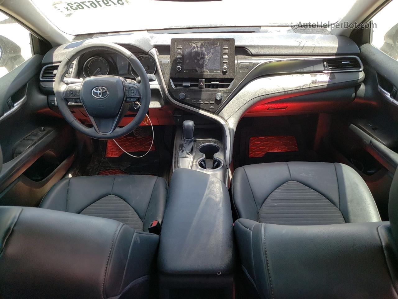 2021 Toyota Camry Se White vin: 4T1G11AK4MU557389