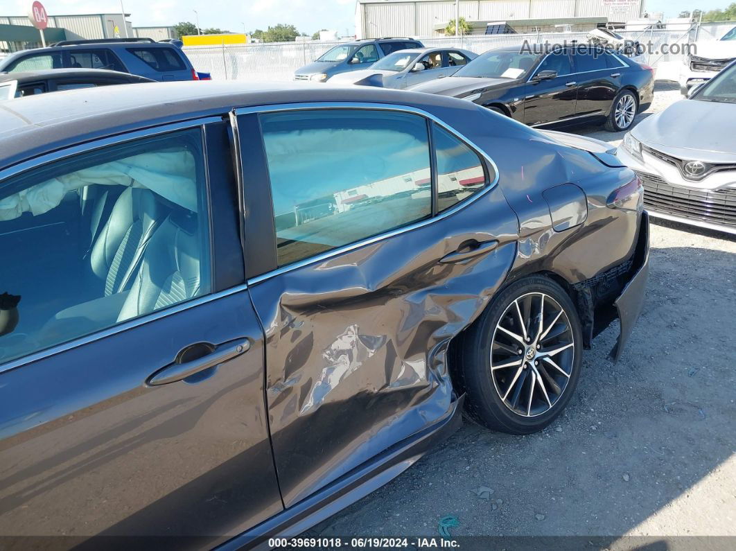 2021 Toyota Camry Se Gray vin: 4T1G11AK4MU563743