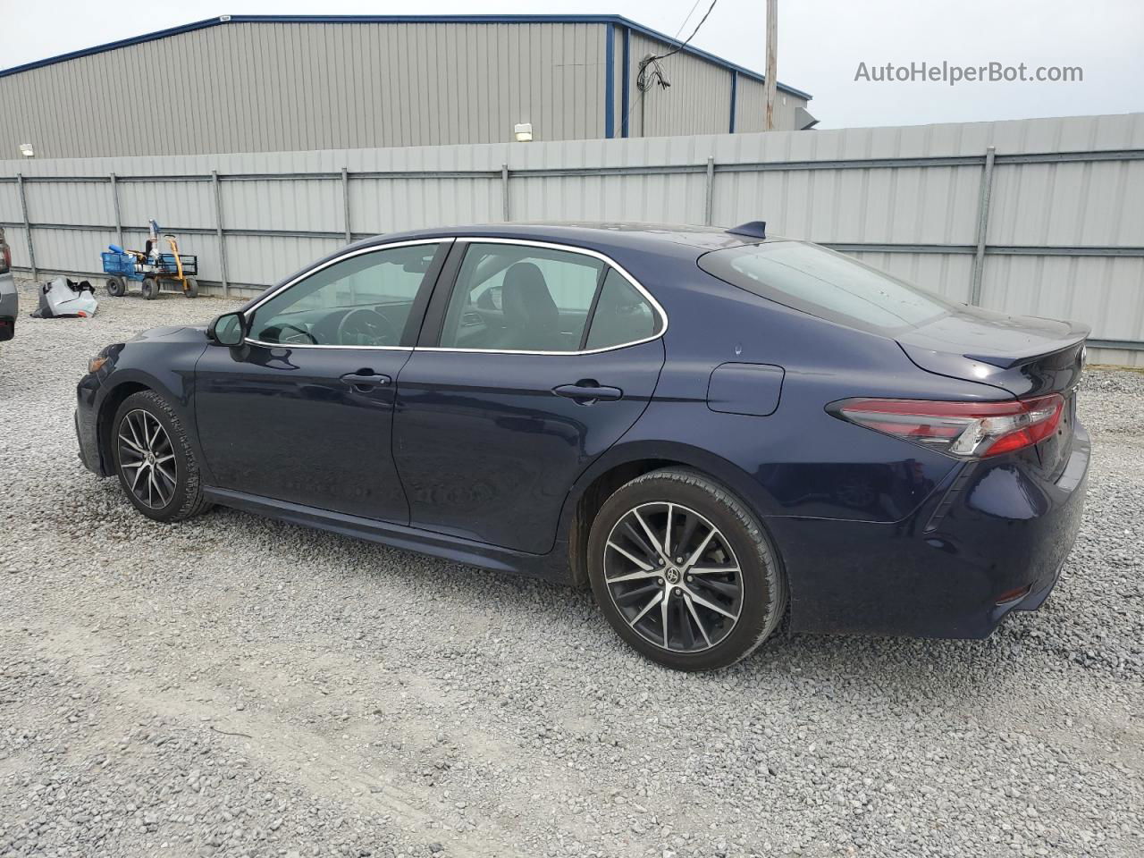 2021 Toyota Camry Se Blue vin: 4T1G11AK4MU593051