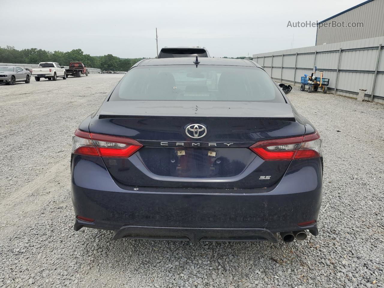 2021 Toyota Camry Se Blue vin: 4T1G11AK4MU593051