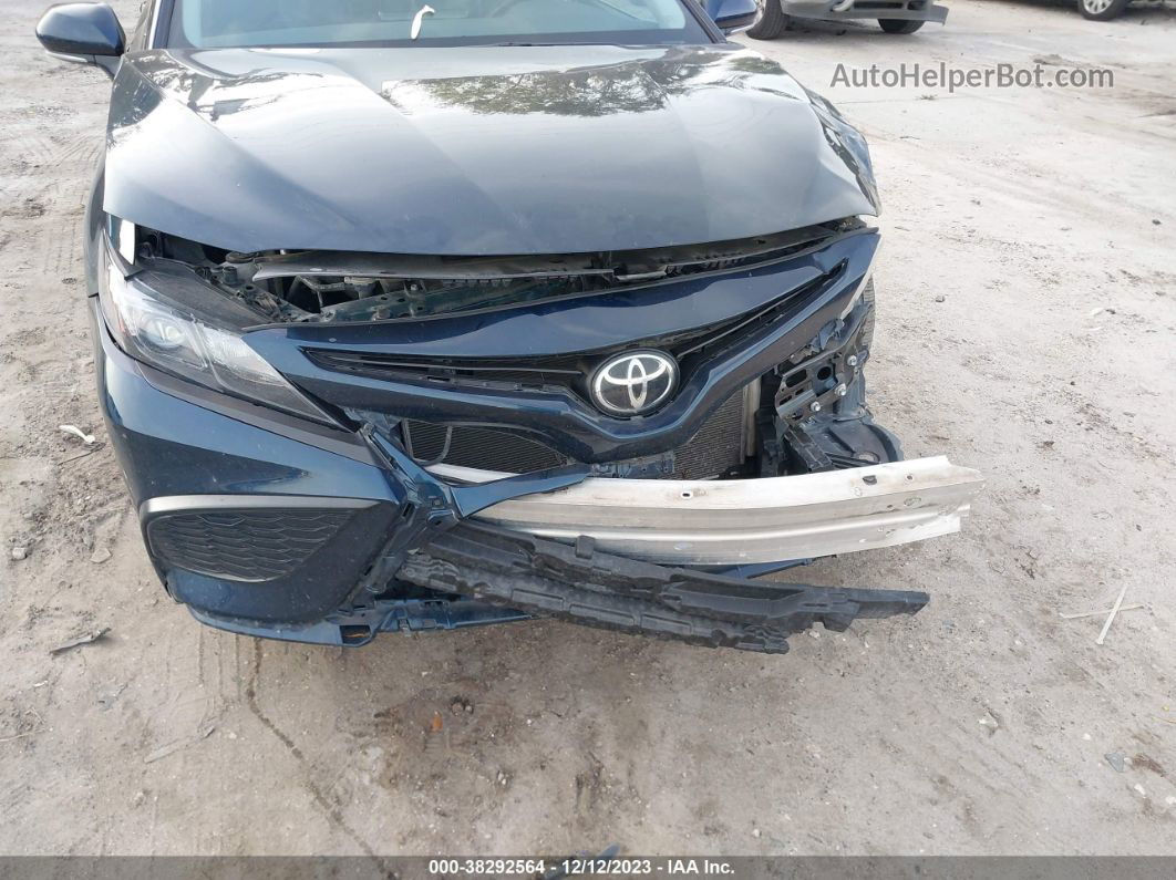 2021 Toyota Camry Se Blue vin: 4T1G11AK4MU596810