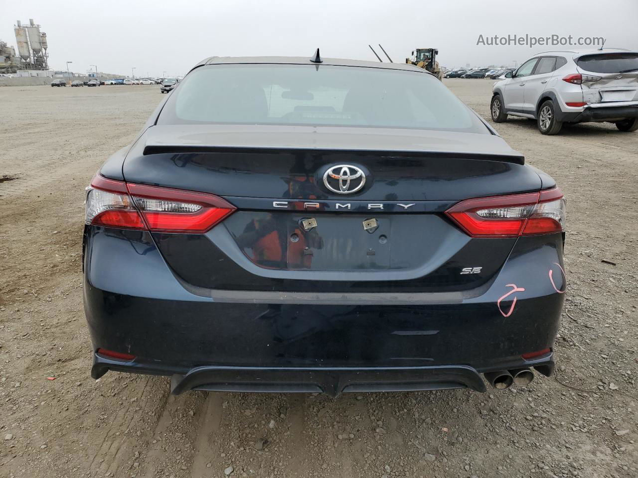 2021 Toyota Camry Se Blue vin: 4T1G11AK5MU446446