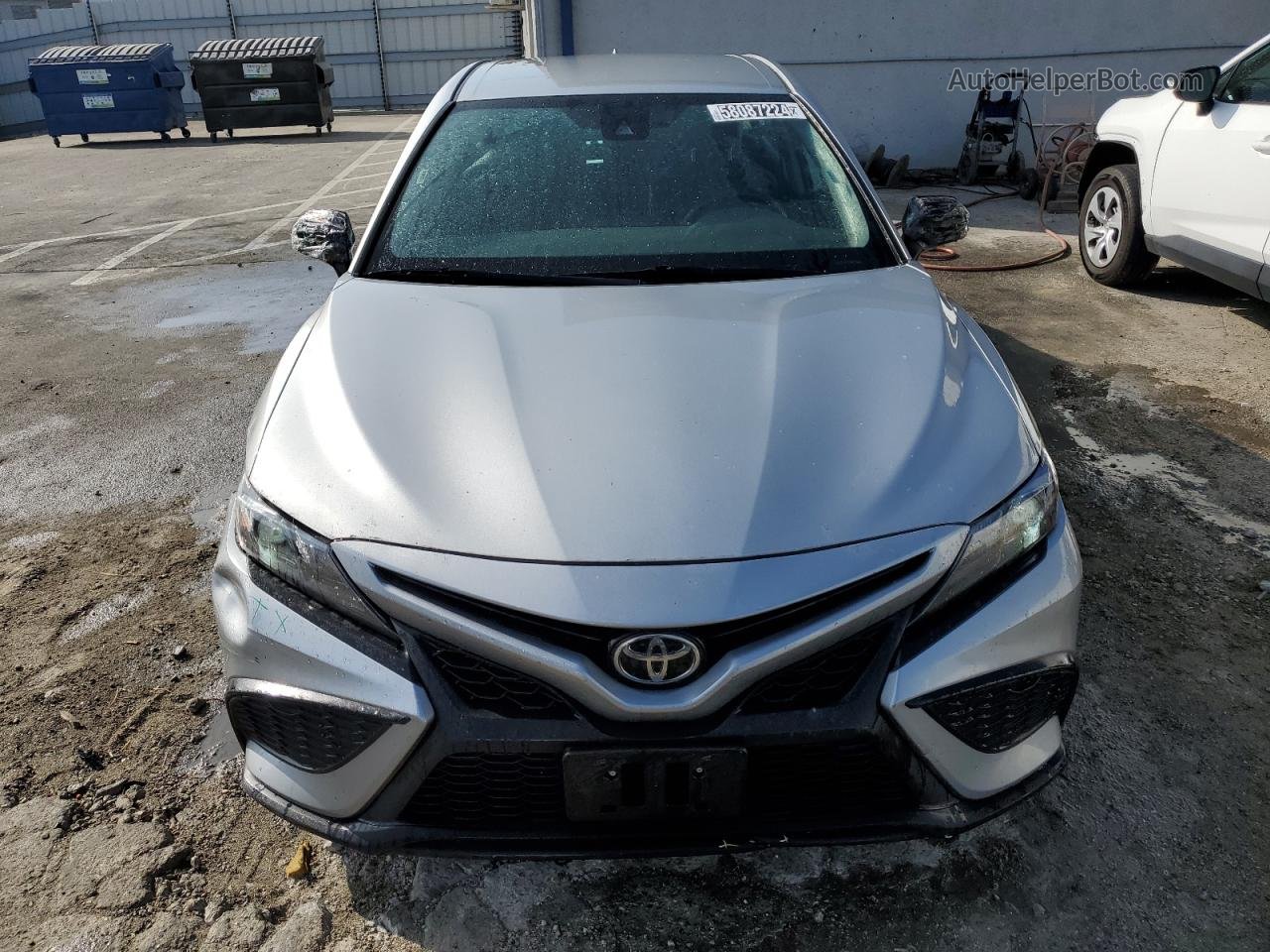 2021 Toyota Camry Se Silver vin: 4T1G11AK5MU470584