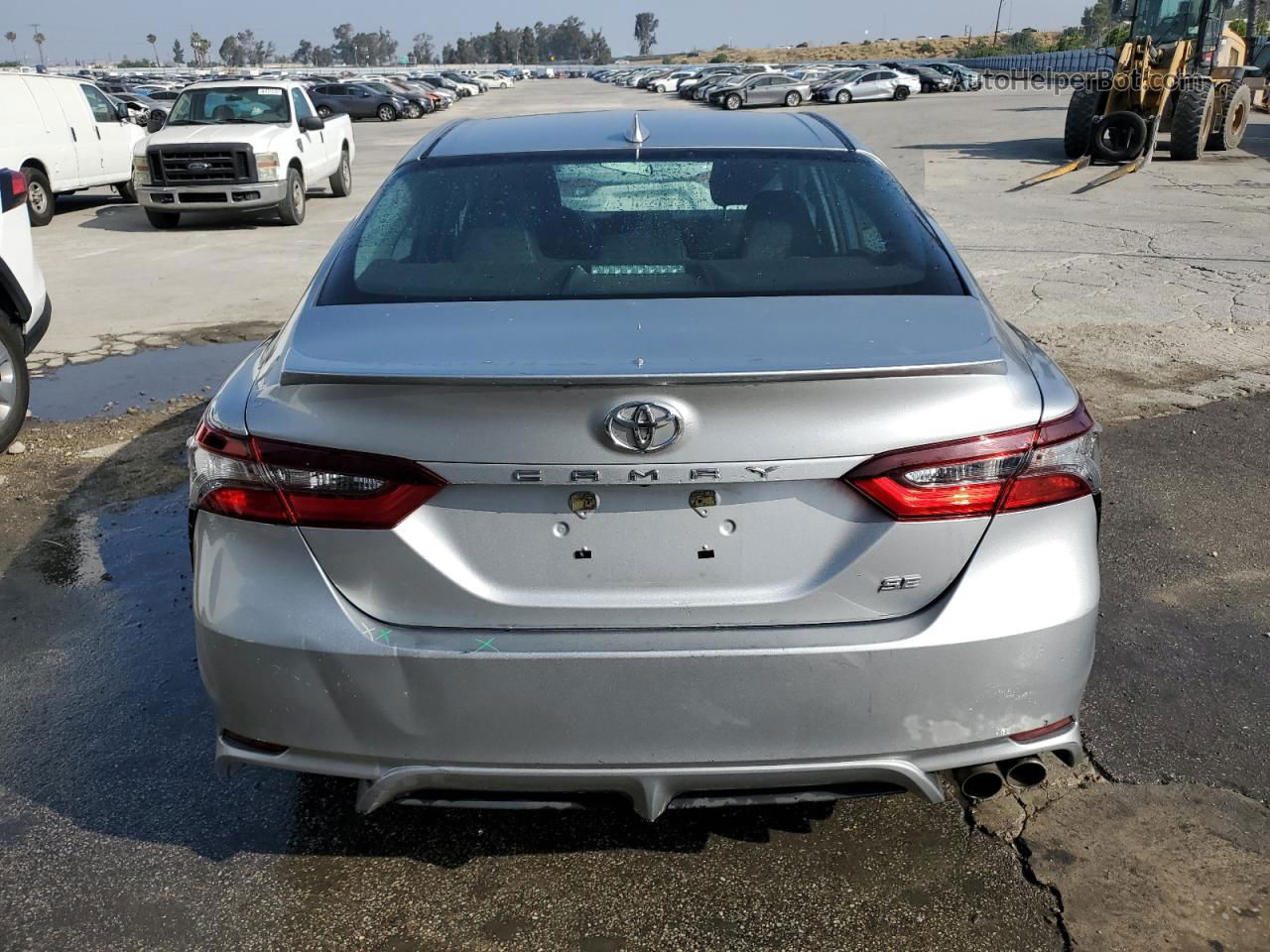 2021 Toyota Camry Se Silver vin: 4T1G11AK5MU470584