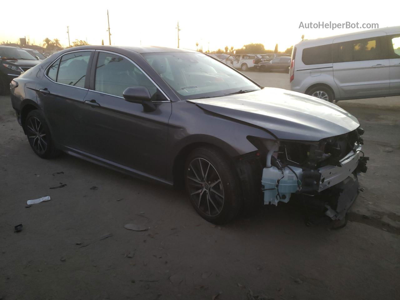 2021 Toyota Camry Se Charcoal vin: 4T1G11AK5MU496330