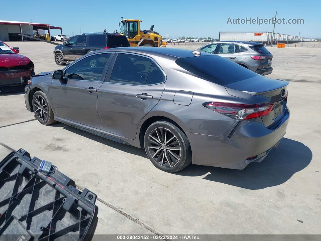 2021 Toyota Camry Se Gray vin: 4T1G11AK5MU527298