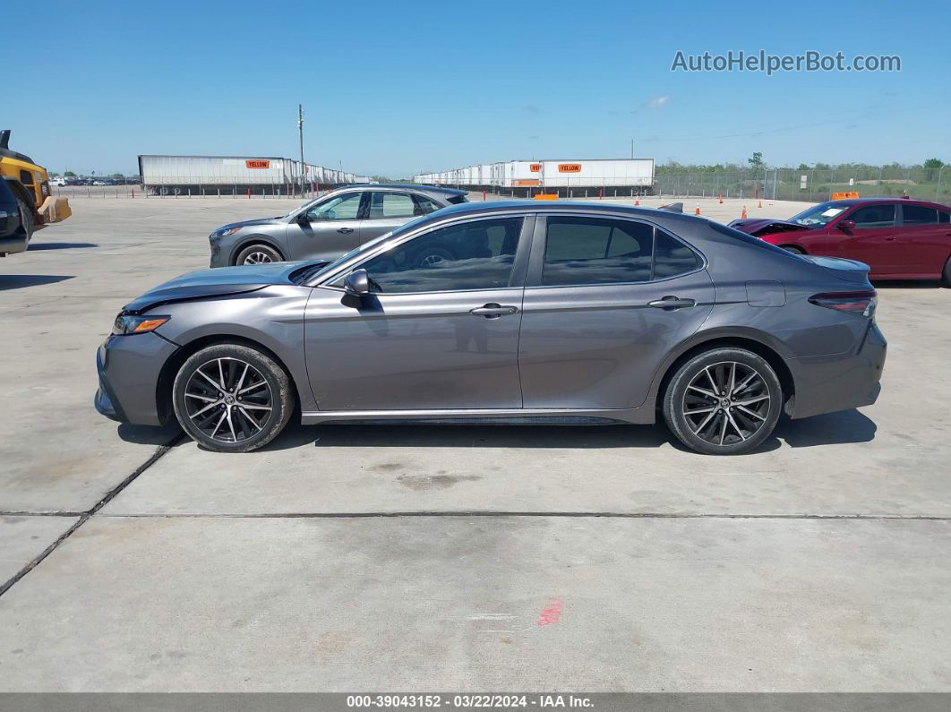 2021 Toyota Camry Se Gray vin: 4T1G11AK5MU527298