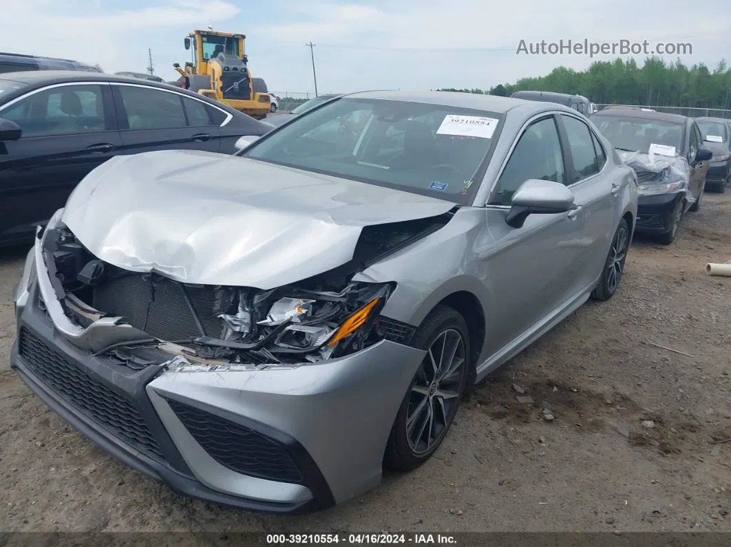 2021 Toyota Camry Se Silver vin: 4T1G11AK5MU570720