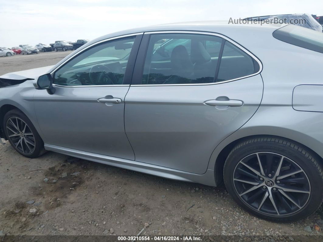 2021 Toyota Camry Se Silver vin: 4T1G11AK5MU570720